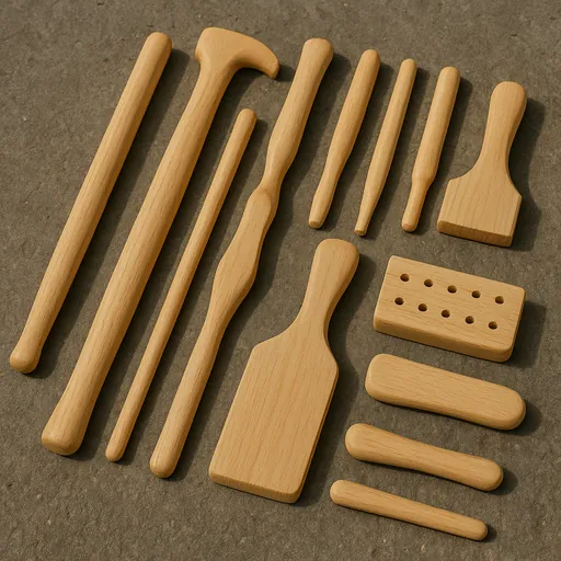 Wooden Tool Handles & Brush Bodies